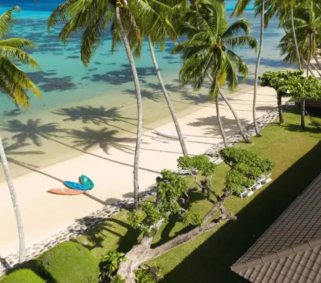 Beach from above